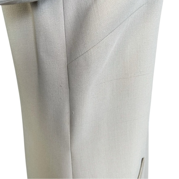 Ralph Lauren Black Label Wool Suede Trim Career Sheath Mini Dress - Picture 6 of 14